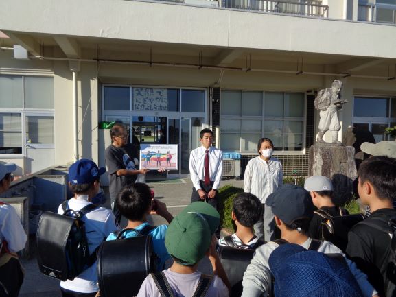 インターハイ800ｍで日本新！落合選手、来校！